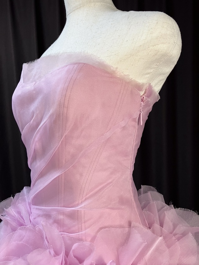 上半身左側アップです。