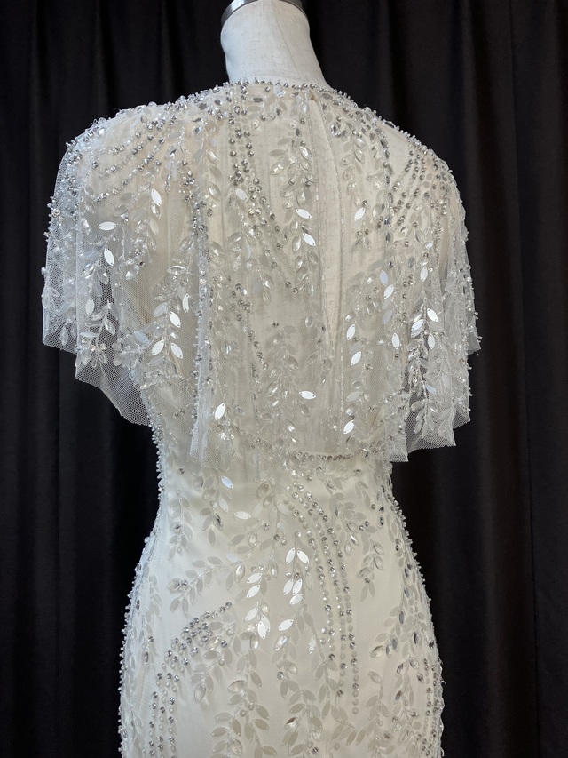 背中のアップです。