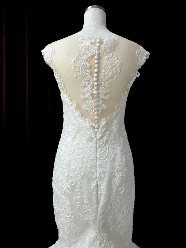 背中のアップです。