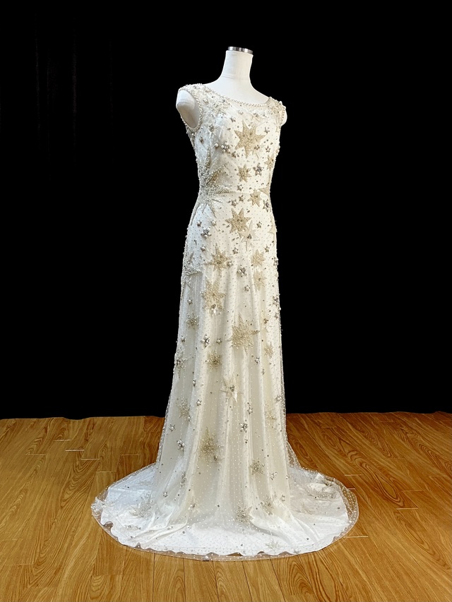 US-0～2相当の人気の星ドレス「Jolene」機内持込みもお勧め