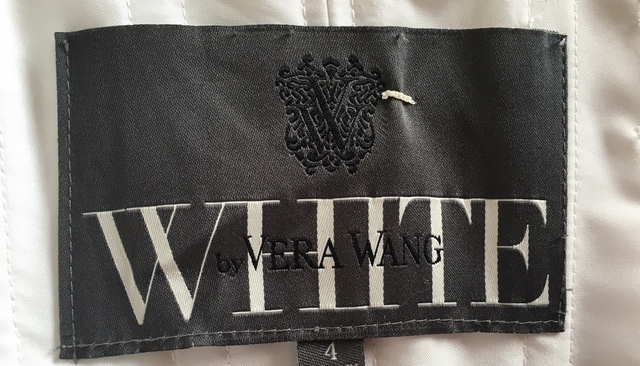 WHITE BY verawang (ホワイトバイヴェラウォンVW351007) バレリーナのドレスクリーニング(愛知県名古屋市のお客様からのご依頼品)